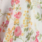 Rajwada Off White Cotton Linen Solid Printed Saree For Women