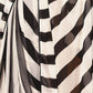 Rajwada Black And White Georgette Printed Saree For Women