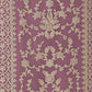 Rajwada Mauve Silk Blend Embroidered Semi Stitched Kurta Set For Women