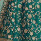 Rajwada Green Art Silk Embroidered Semi-Stitched lehenga For Women