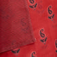 Rajwada Maroon Cotton Linen Zari Work Saree For Women