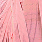 Rajwada Light Pink Georgette Embellished Saree For Women