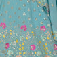 Rajwada Sea Green Georgette Embroidered Semi-Stitched lehenga For Women