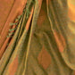 Rajwada Green Satin Woven Saree With Unstitched Blouse for Women