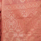 Rajwada Pink Silk Blend Woven Saree With Unstitched Blouse For Women