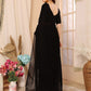 Rajwada Black Georgette Embellished Saree For Women