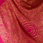 Rajwada Pink Silk Blend Printed Elegant Saree For Women