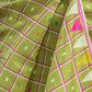 Rajwada Olive Cotton Linen Zari Work Saree For Women