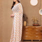 Rajwada Multicolor Georgette Floral Print Saree For Women