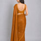Mustard Georgette Embellished Saree
