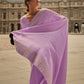 Rajwada Lavender Silk Blend Woven Saree With Unstitched Blouse For Women