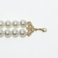 Rajwada White Alloy Beaded Pearl Embellished Neckpiece For Women