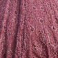 Rajwada Dusty Pink Chinon Silk Embellished Semi Stitched Lehenga For Women