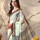 Rajwada Multicolor Georgette Printed Saree For Women