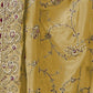 Rajwada Yellow Georgette Embellished Elegant Saree For Women