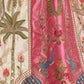 Rajwada Multicolor Banarasi Silk Embroidered Semi-Stitched Lehenga For Women