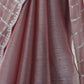 Rajwada Mauve Chiffon Embellished Solid Saree For Women