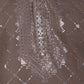 Rajwada Brown Viscose Silk Sequins Stitched Kurta For Men