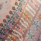 Rajwada Off White Chinon Printed Saree With Unstitched Blouse For Women