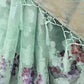 Rajwada Light Green Poly Brasso Woven Saree With Unstitched Blouse For Women
