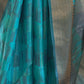 Rajwada Green Organza Woven Saree With Unstitched Blouse for Women