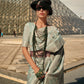 Rajwada Sea Green Silk Blend Woven Saree With Unstitched Blouse For Women