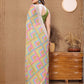 Rajwada Mullticolor Georgette Printed Saree For Women