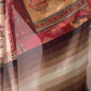 Rajwada Dark Cream Silk Blend Printed Saree For Women