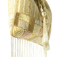 Rajwada Golden Jute Embellished Potli For Women