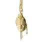 Rajwada Golden Jute Embellished Potli For Women