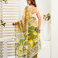Rajwada Multicolour Cotton Linen Zari Work Saree For Women