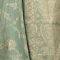 Rajwada Sea Green Silk Blend Woven Saree With Unstitched Blouse For Women
