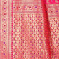 Rajwada Pink Woven Banarasi Silk Saree With Unstitched Blouse for Women