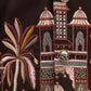 Rajwada Black Viscose Silk Embroidered Stitched Kurta Set For Kids