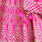 Rajwada Pink Silk Blend Embroidered Semi-Stitched Lehenga For Women