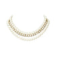 Rajwada White And Gold Alloy Embellished Neckpiece For Women