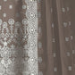 Rajwada Grey Georgette Embroidered Semi Stitched Kurta Set For Women