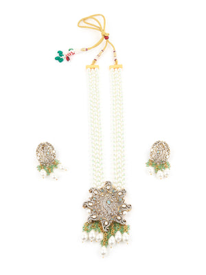 Rajwada Gold Alloy Jewellery Set For Women