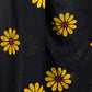 Rajwada Black Printed Cotton Saree With Unstitched Blouse For Women