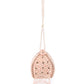Rajwada Peach Pearl and Stone Embellished Clutch for Women