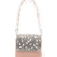 Rajwada Women Breath-Taking Beige Embellished Handbag