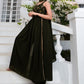 Rajwada Women Stylish Embroidered Olive Georgette Semi Stitched Gown