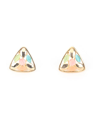 Rajwada Multicolor Studs Earring For Women