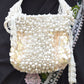 Rajwada White Embroidered Bridal Potli Bag For Women