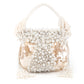 Rajwada White Embroidered Bridal Potli Bag For Women