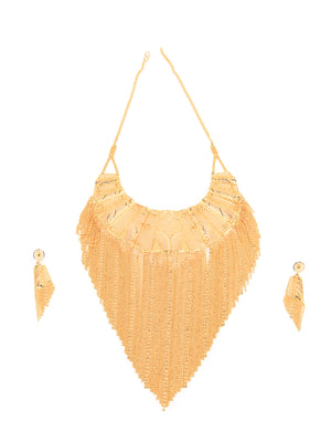 Rajwada Gold Alloy Jewellery Set For Women