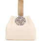 Rajwada Women Jute With Golden Centre Strap Batuas