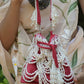 Rajwada Red Embroidered Potli Bag For Women