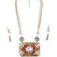 Rajwada Women Gold Tone Multistring Tribal Necklace Set