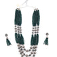 Rajwada Black Alloy Jewellery Set For Women